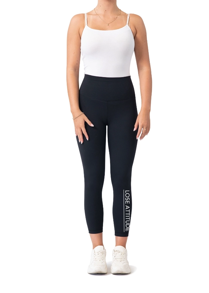 LOSE ATTITUDE HIGH RISE LEGGINGS LONG LOGO